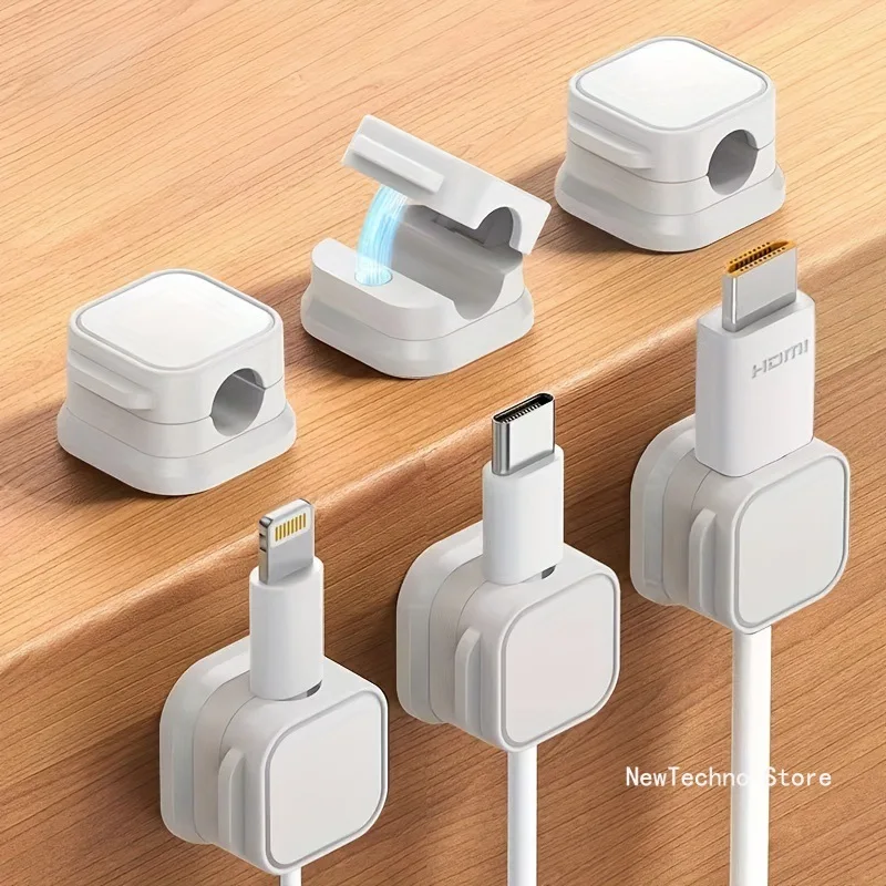 Desk Cable Clip - Магнитный органайзер для кабеля, настенные зажимы