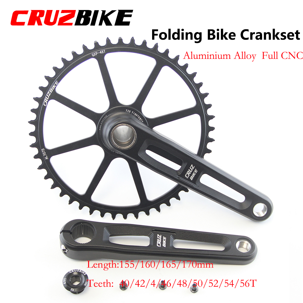 Tech Bike Accessories - CRUZbike складной велосипедный Кривошип Сверхлегкий 155/160/165/170