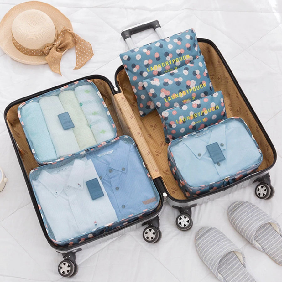 Tech Accessories Travel Bag - 6 шт., дорожный органайзер, сумки для