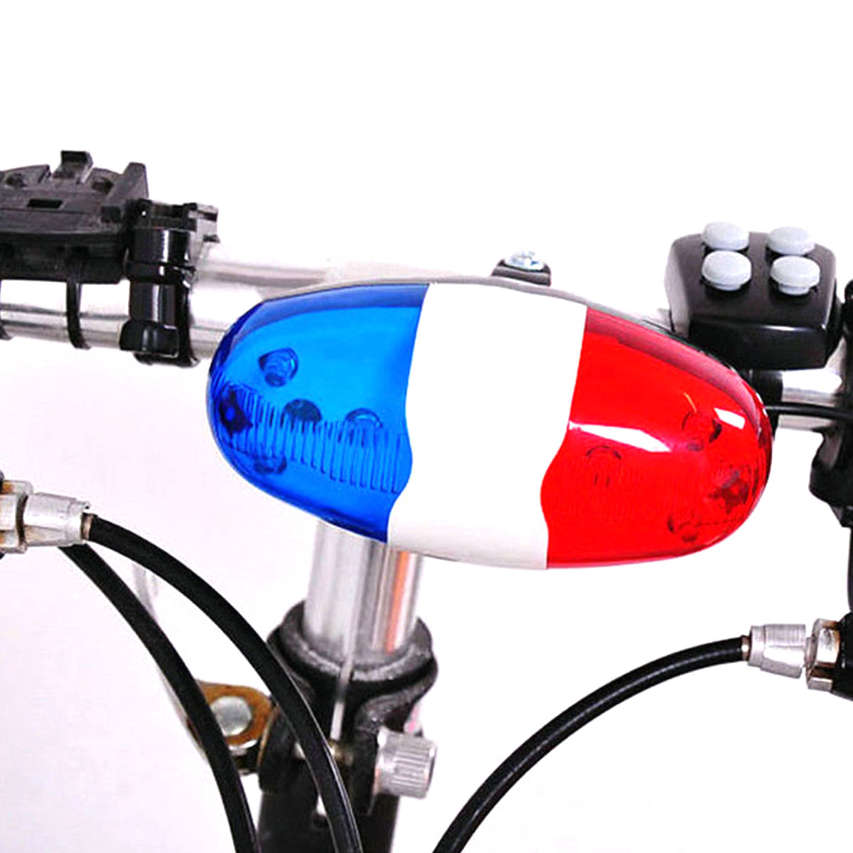Tech Bike Accessories - Детский технический велосипед, светодиодный светильник, полицейская