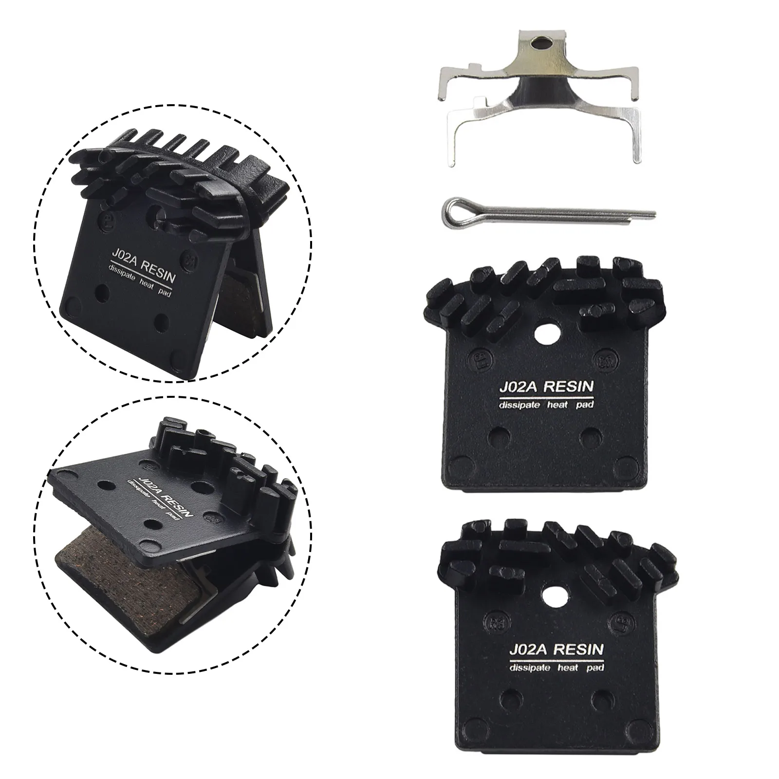 Tech Bike Accessories - 1 пара дисковых тормозных колодок для