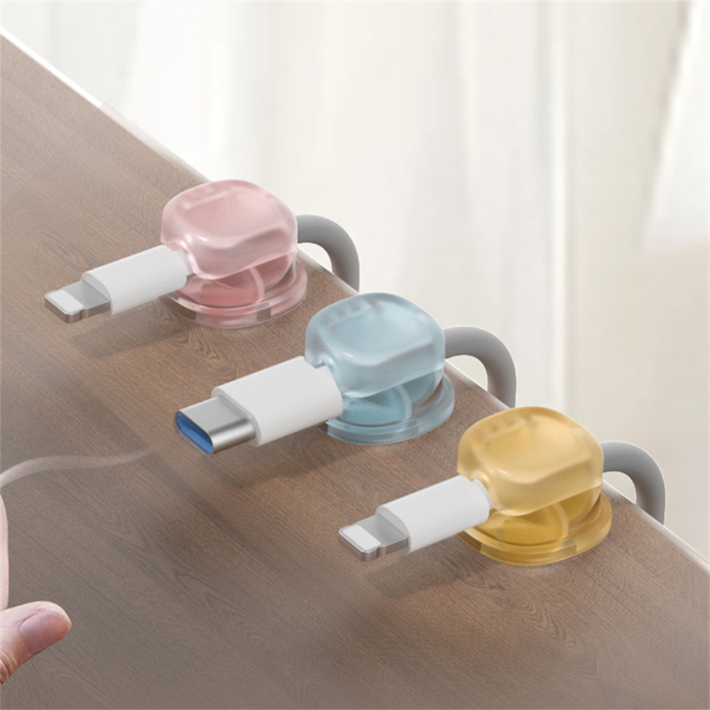 3 прозрачных магнитных органай – обзор и цена Desk Cable Clip
