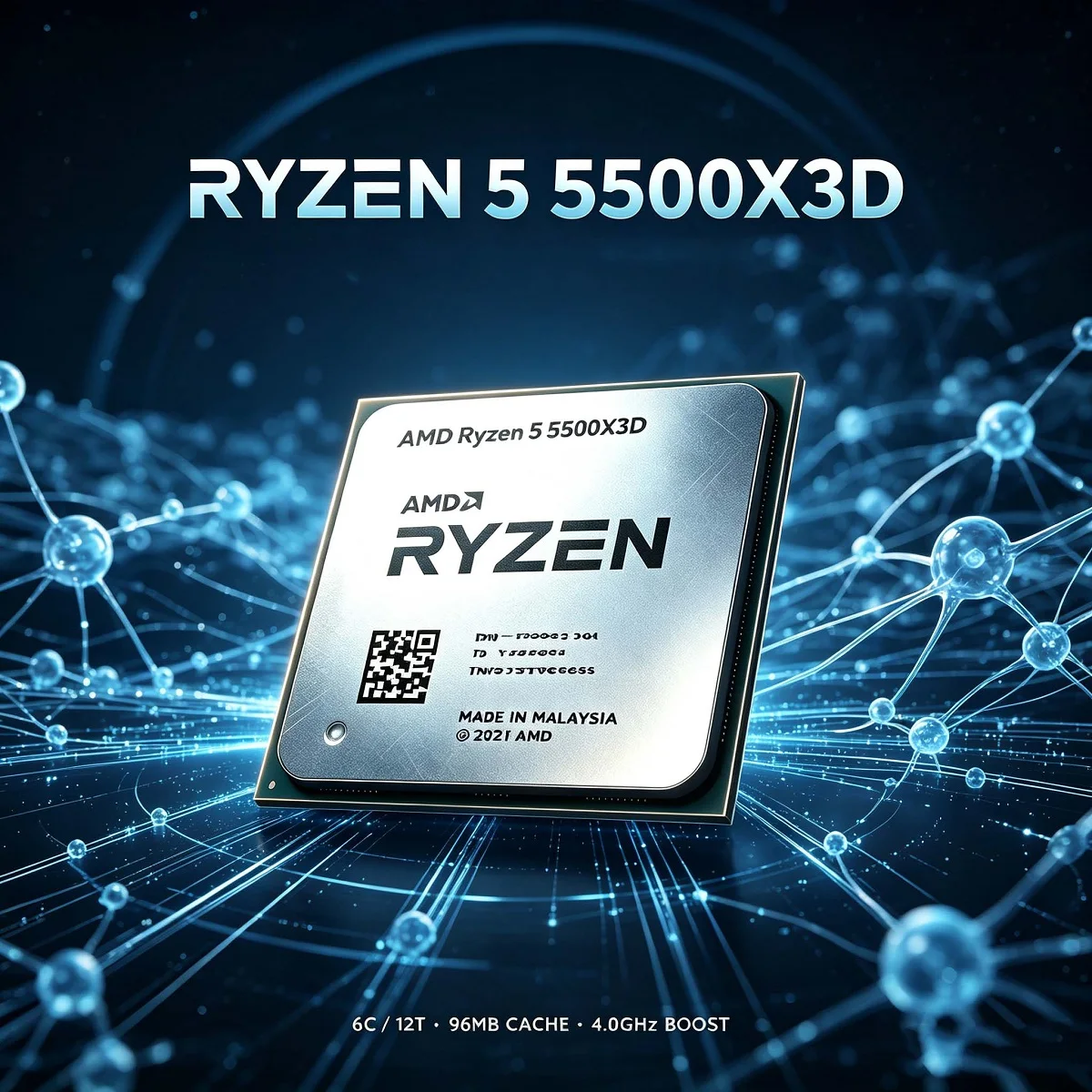 AMD Ryzen 5 5500X3D R5 5500X3D – обзор и цена Amd Cpu Ryzen 5