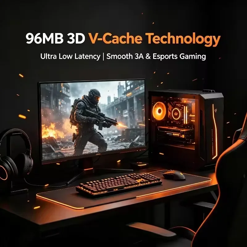 AMD Ryzen 5 5500X3D R5 5500X3D – обзор и цена Amd Cpu Ryzen 5