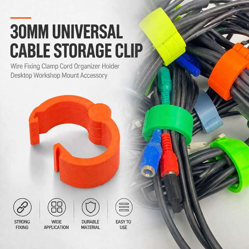Универсальный держатель для ка – обзор и цена Desk Cable Clip