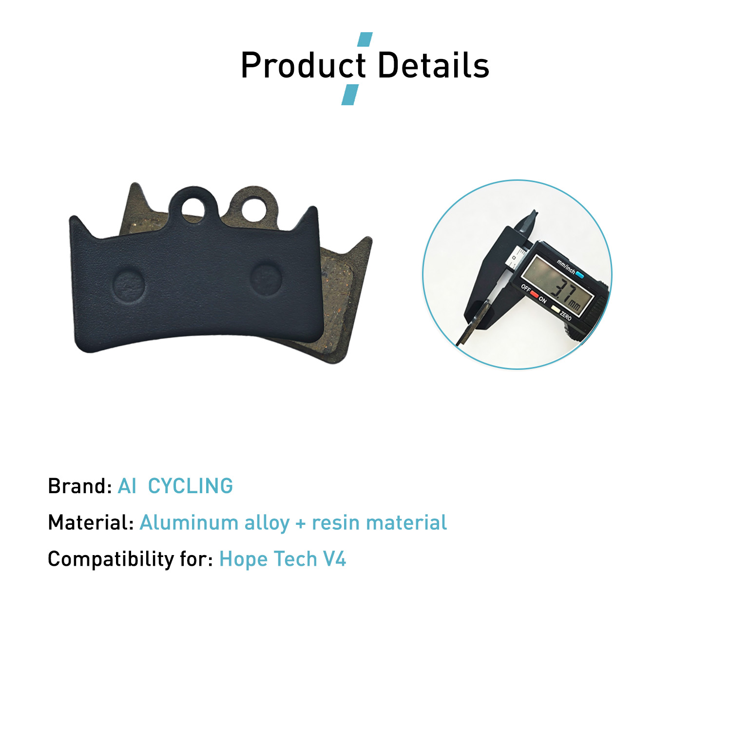 4 пары велосипедных тормозных  – обзор и цена Tech Bike Accessories