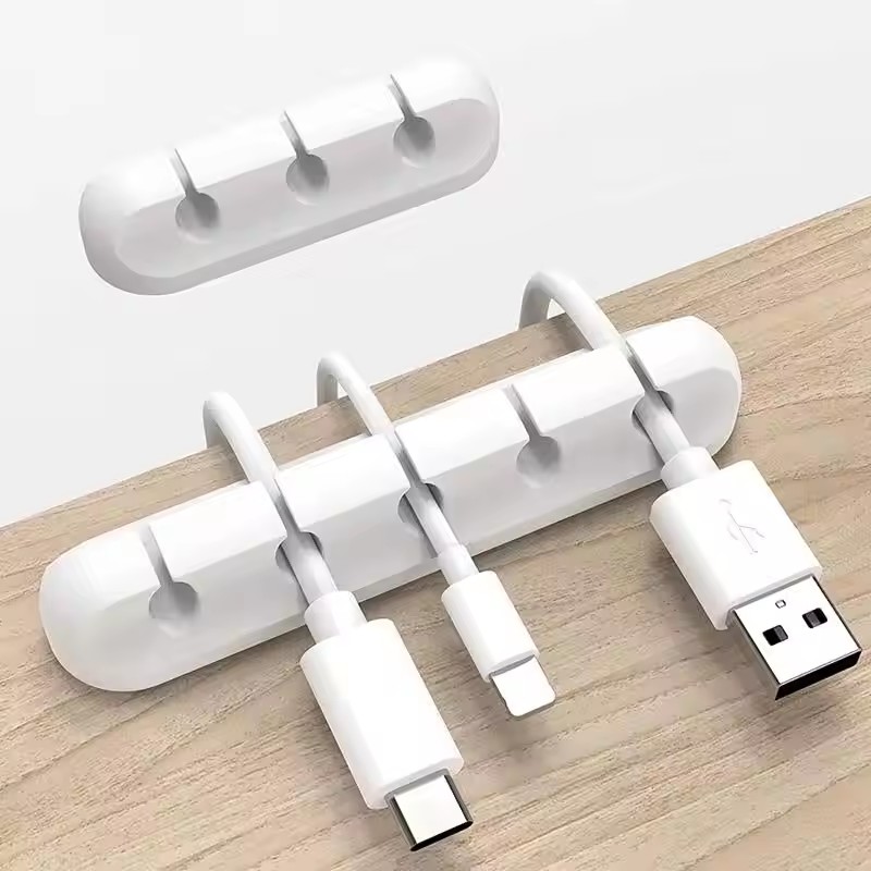 Силиконовый органайзер для USB – обзор и цена Desk Cable Clip